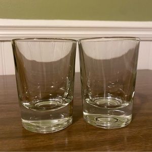 Set of 2 Vintage Libbey Heavy Bottom Old Fashion Rocks Glass